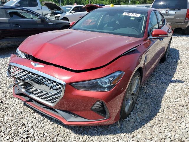 2021 Genesis G70 Elite VIN: KMTG34LA7MU070287 Lot: 54874234