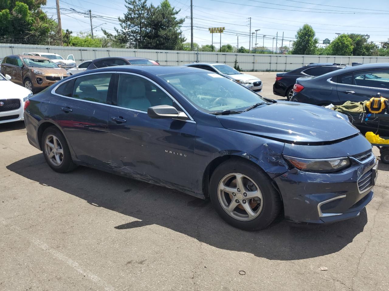 1G1ZB5ST3HF145590 2017 Chevrolet Malibu Ls