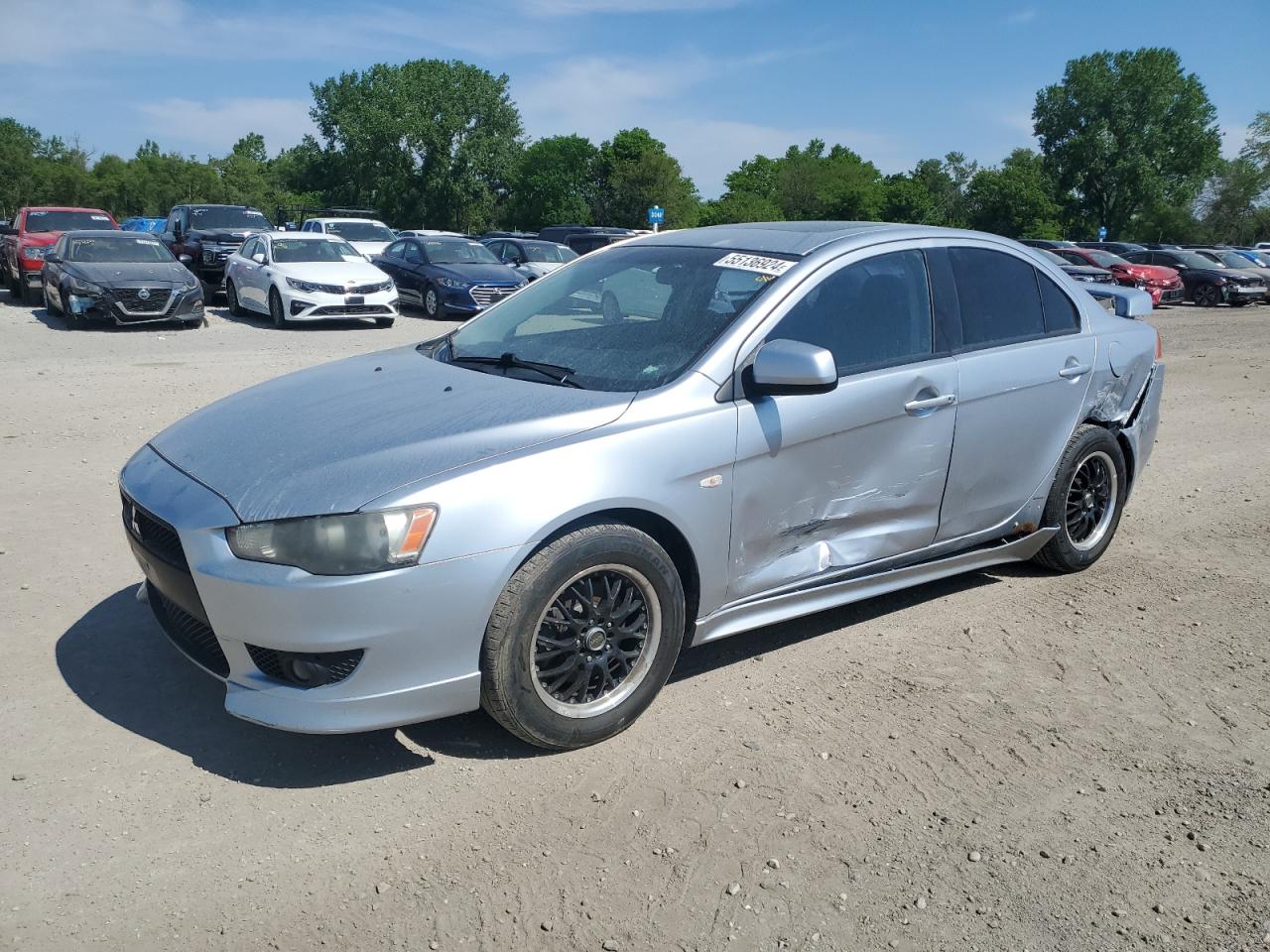 JA3AU86U98U025189 2008 Mitsubishi Lancer Gts