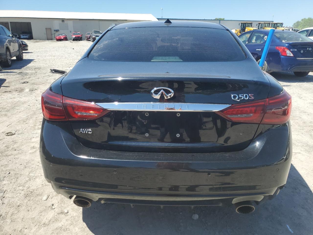 JN1FV7AR7KM800522 2019 Infiniti Q50 Red Sport 400