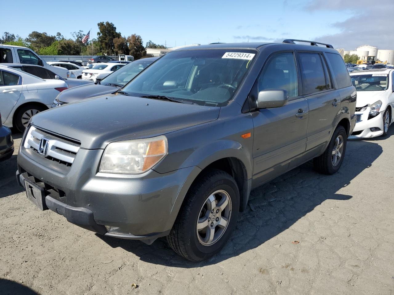 5FNYF28737B026859 2007 Honda Pilot Exl