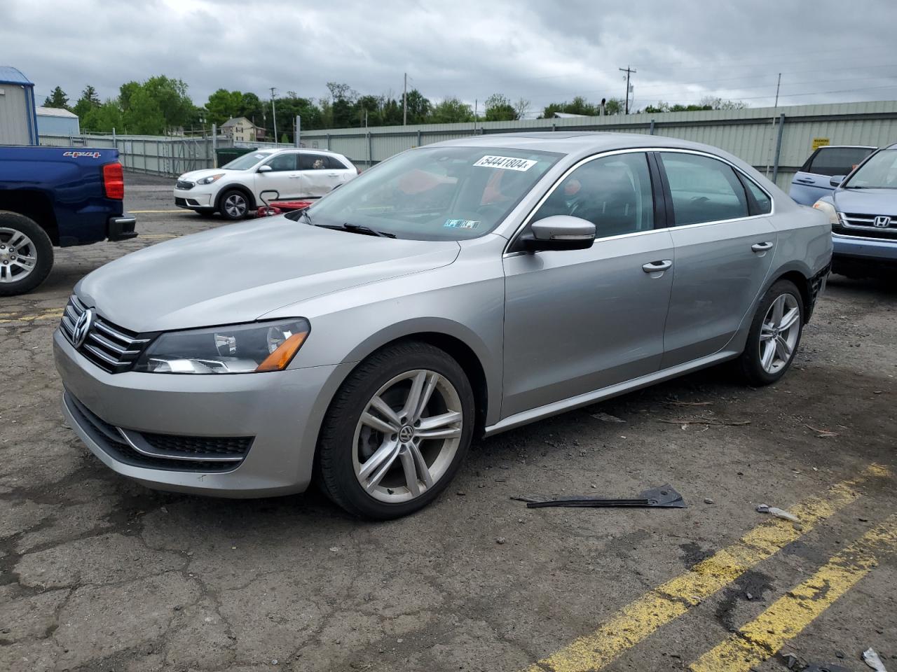 1VWBT7A38EC076490 2014 Volkswagen Passat Se