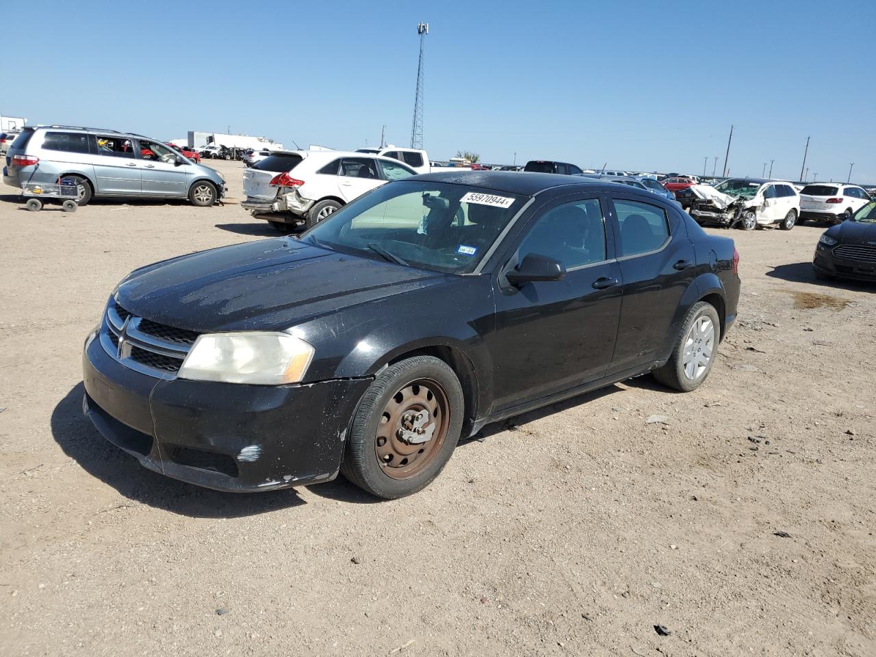 1C3CDZAB8CN227678 2012 Dodge Avenger Se