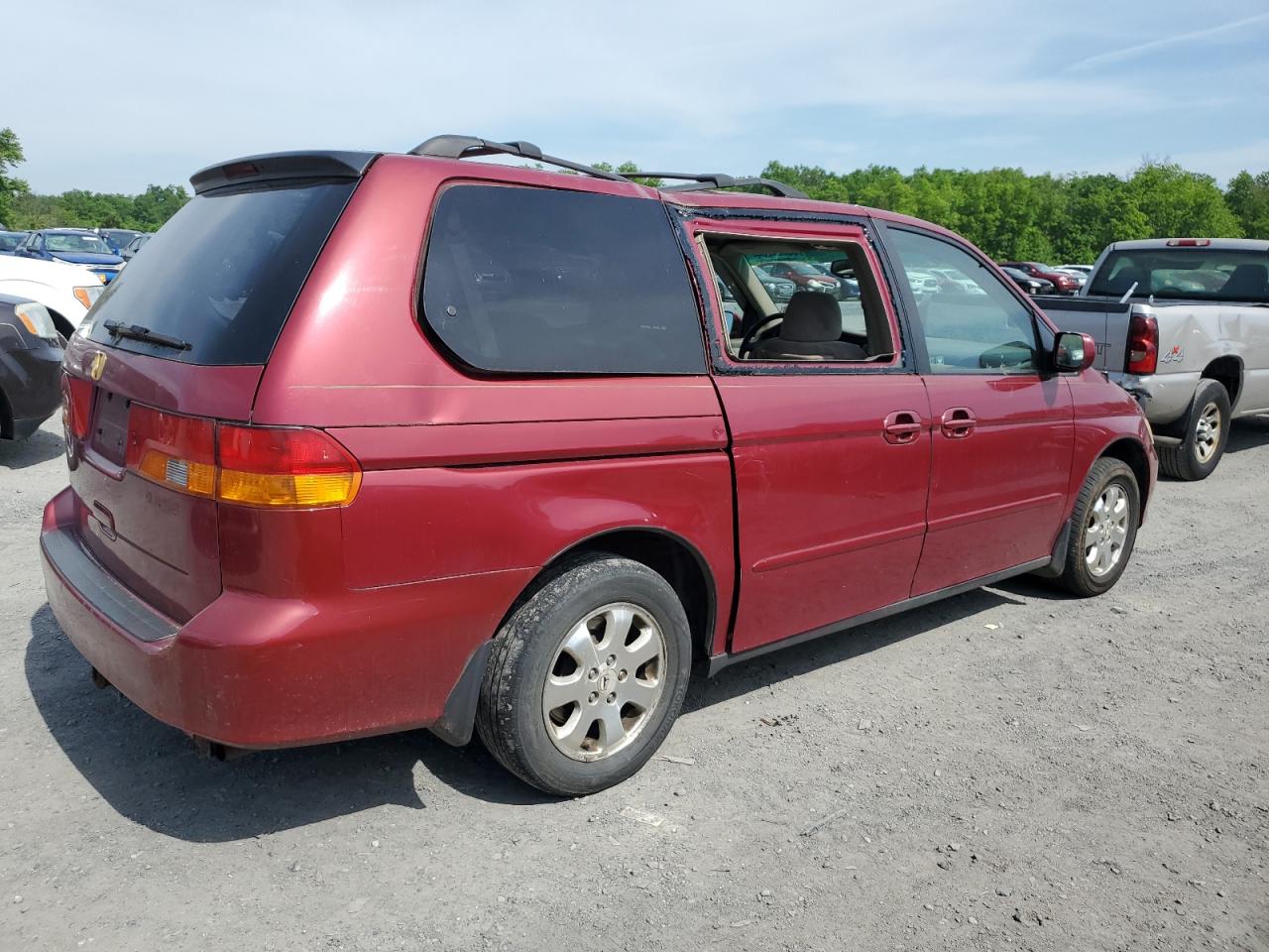 5FNRL186X4B051493 2004 Honda Odyssey Ex