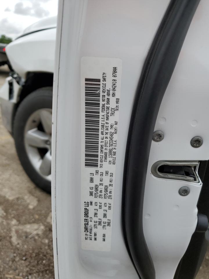 1C6RR6LT6ES345462 2014 Ram 1500 Slt