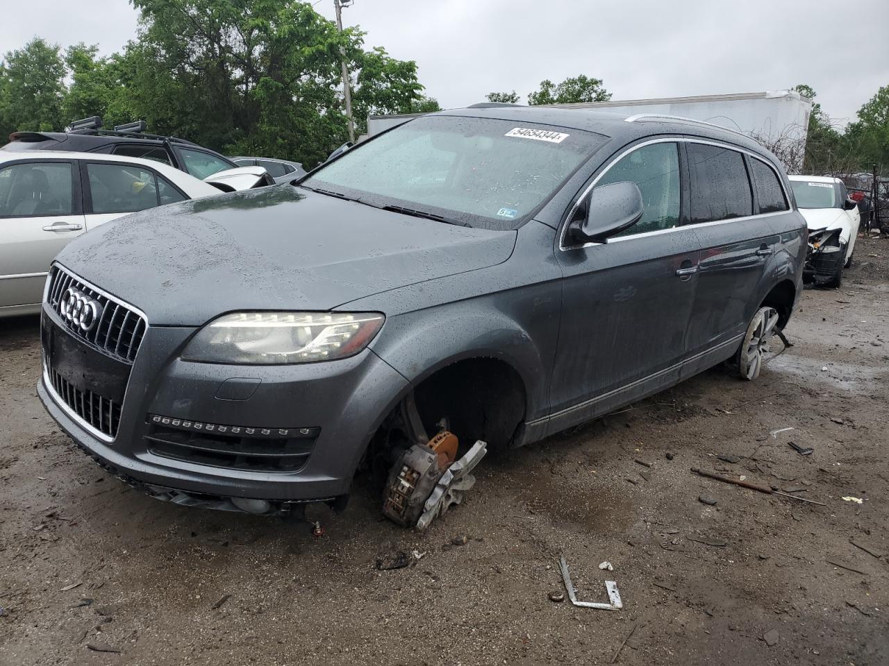 WA1LGAFE5ED017985 2014 Audi Q7 Premium Plus