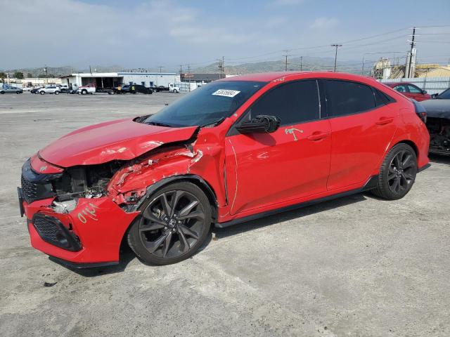 Vin: shhfk7h43ju428277, lot: 53635684, honda civic sport 20181