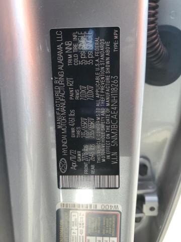 2022 Hyundai Tucson Sel VIN: 5NMJBCAE4NH118263 Lot: 55831124