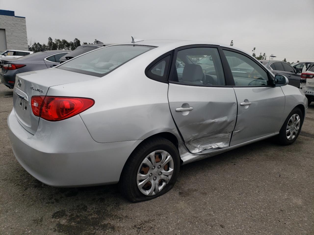 KMHDU4AD5AU109641 2010 Hyundai Elantra Blue