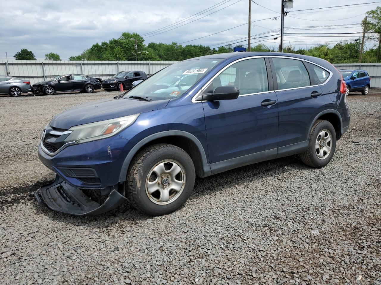 5J6RM4H31FL056998 2015 Honda Cr-V Lx