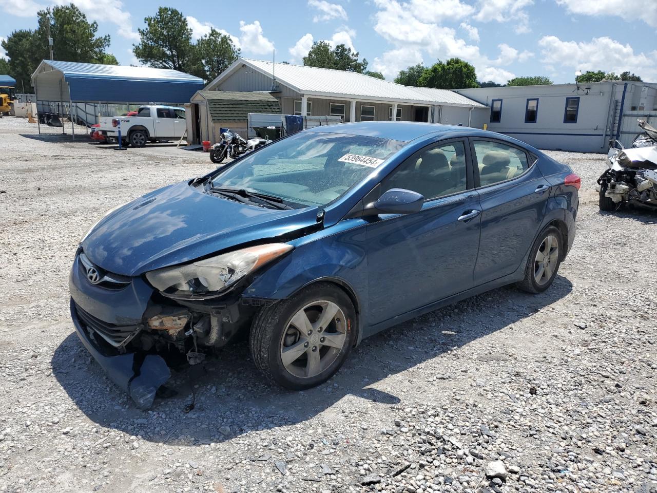 KMHDH4AE8DU947440 2013 Hyundai Elantra Gls