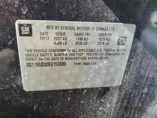 2014 Chevrolet Impala Ltz VIN: 2G1155S32E9159389 Lot: 55395234