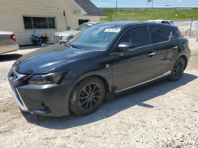 LEXUS CT 200 2011 black hatchbac hybrid engine JTHKD5BH4B2017015 photo #1