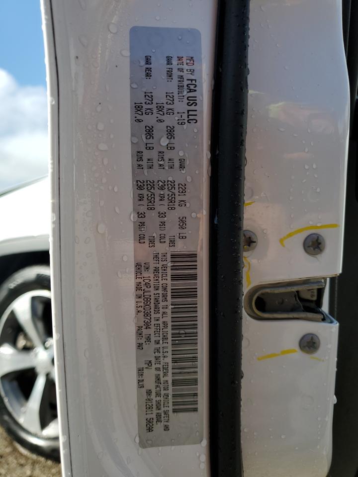 1C4PJLDB6KD387304 2019 Jeep Cherokee Limited 1C4PJLDB6KD387304 2019 Jeep Cherokee Limited