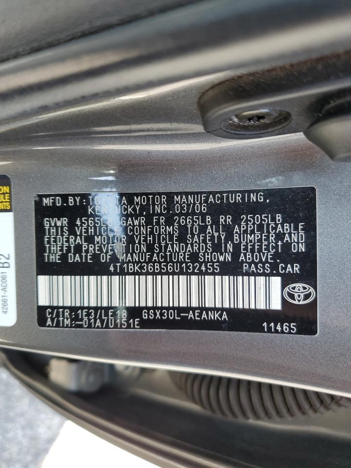 4T1BK36B56U132455 2006 Toyota Avalon Xl