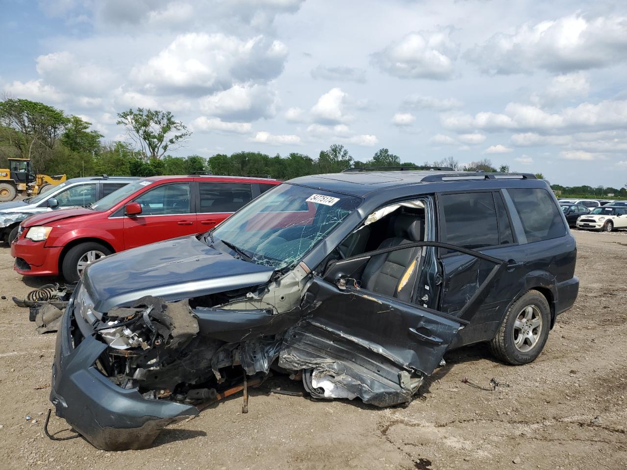 2HKYF18516H520534 2006 Honda Pilot Ex