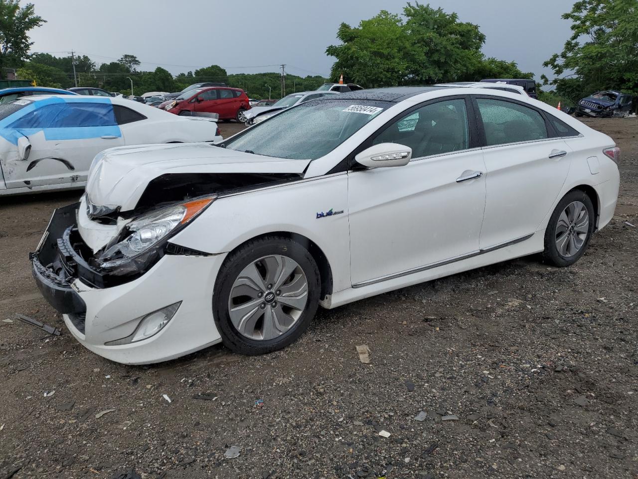 KMHEC4A49EA105672 2014 Hyundai Sonata Hybrid