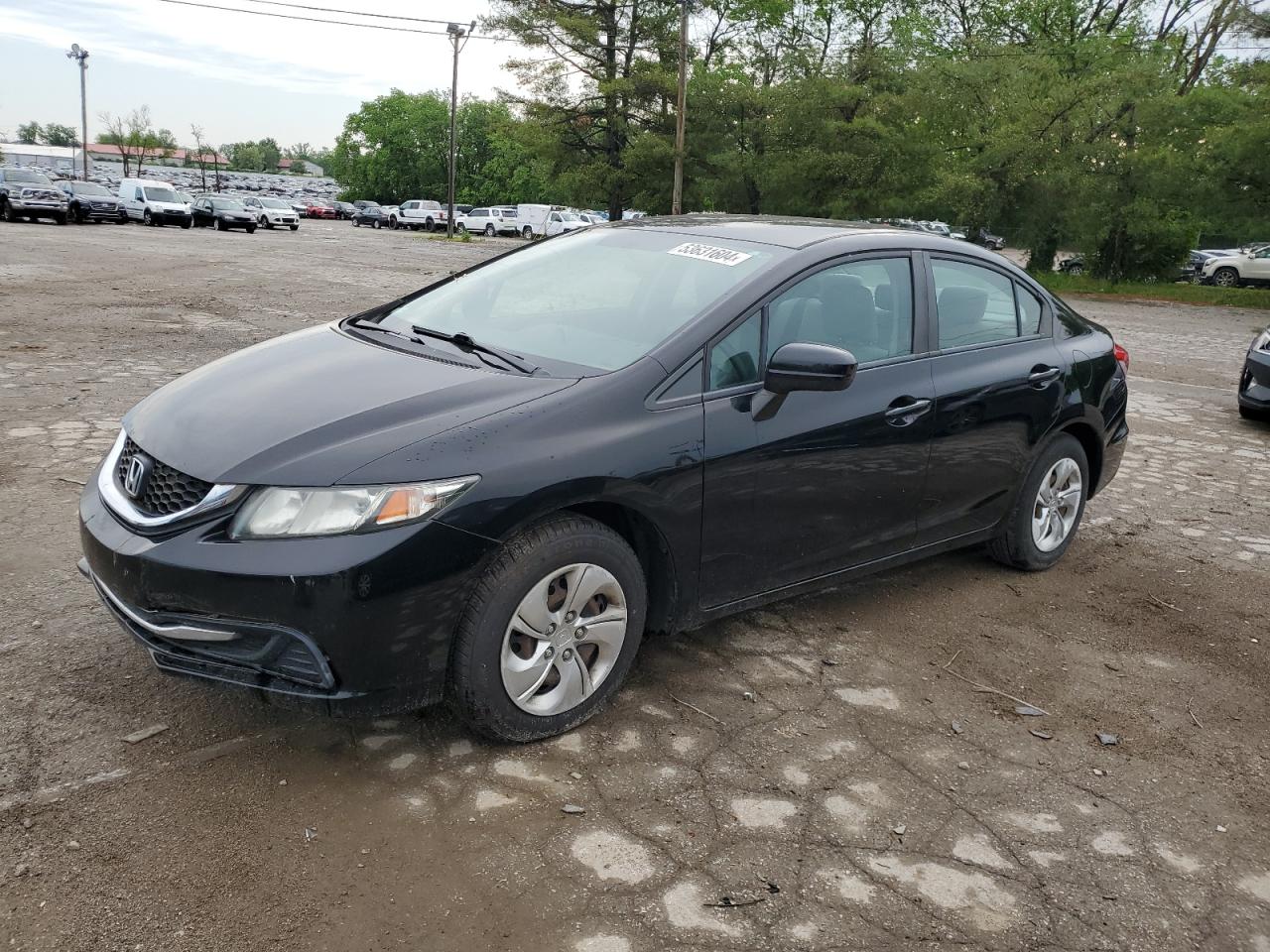 2014 Honda Civic Lx vin: 19XFB2F53EE000401