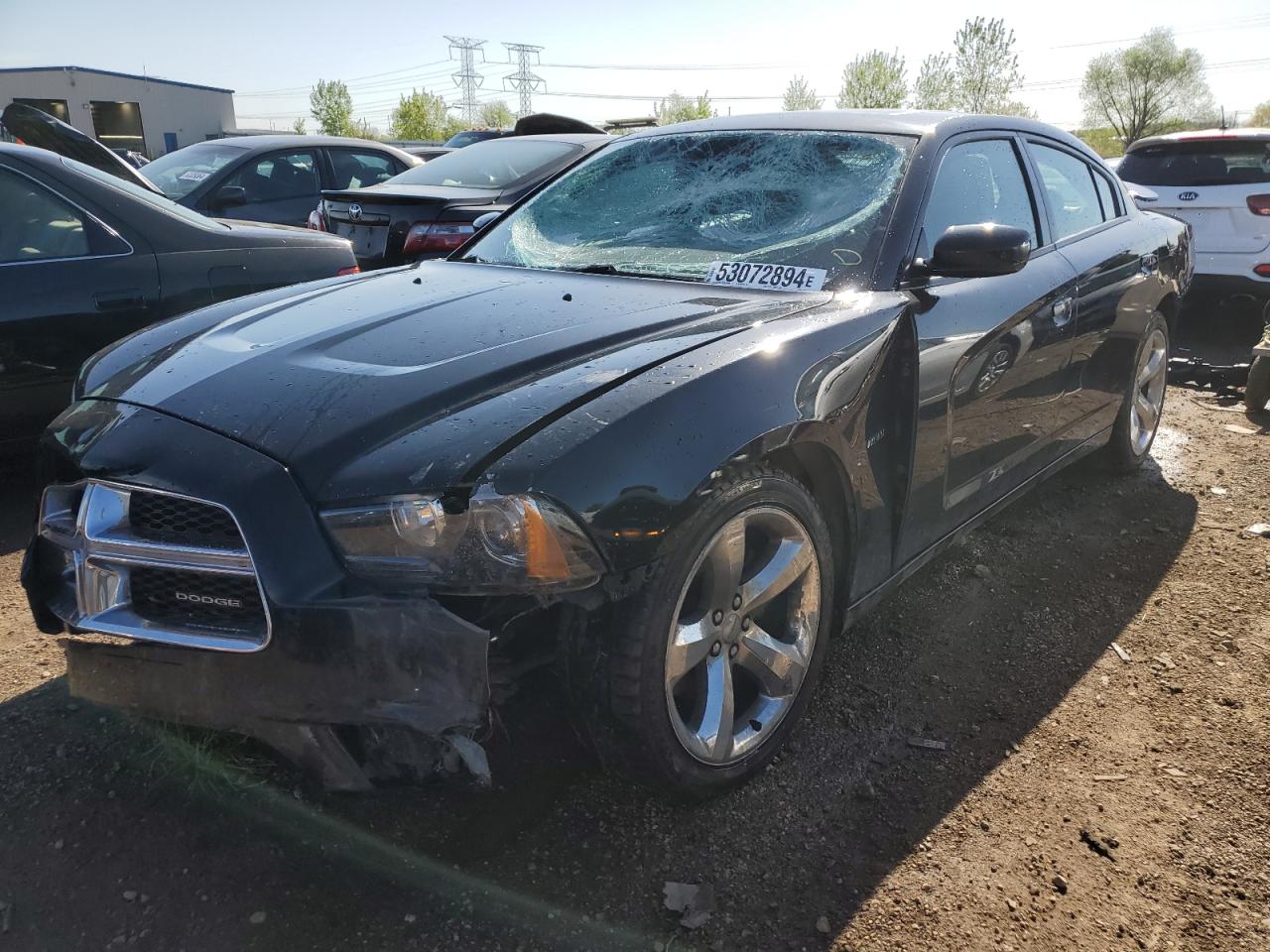 2C3CDXCT4CH107038 2012 Dodge Charger R/T