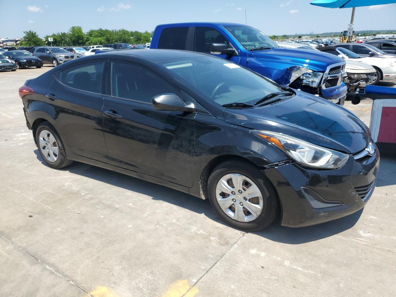 KMHDH4AE6GU545663 2016 Hyundai Elantra Se