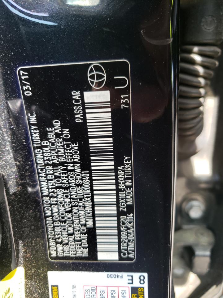 NMTKHMBX1JR008401 2018 Toyota C-Hr Xle