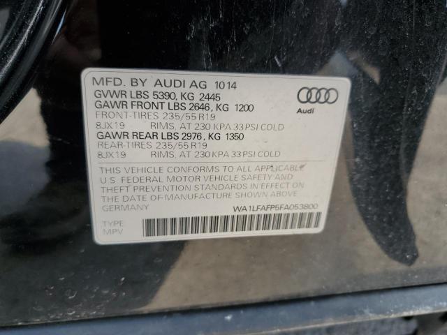 2015 Audi Q5 Premium Plus VIN: WA1LFAFP5FA053800 Lot: 55679844