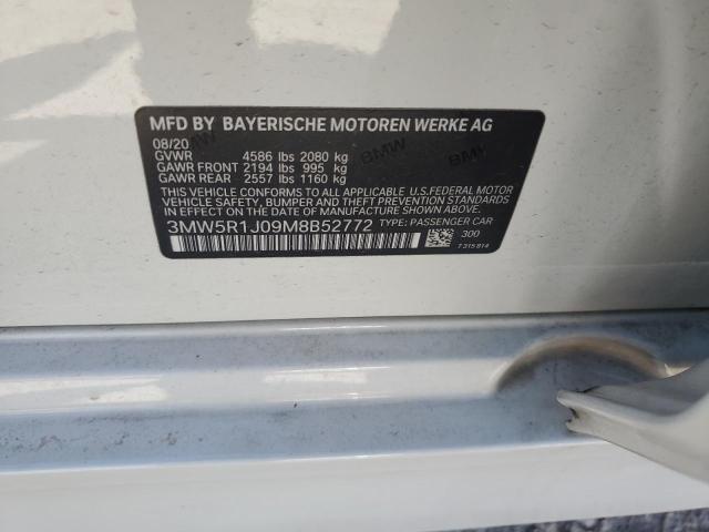 2021 BMW 330I - 3MW5R1J09M8B52772