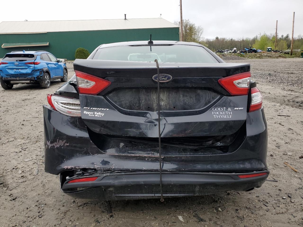 2016 Ford Fusion Se vin: 3FA6P0H71GR209271