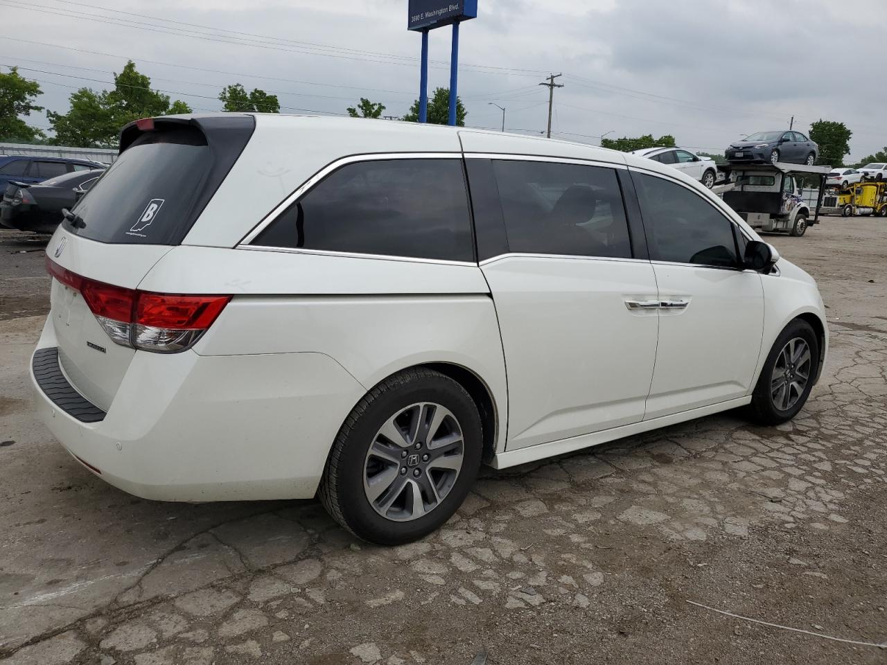 5FNRL5H99HB002907 2017 Honda Odyssey Touring