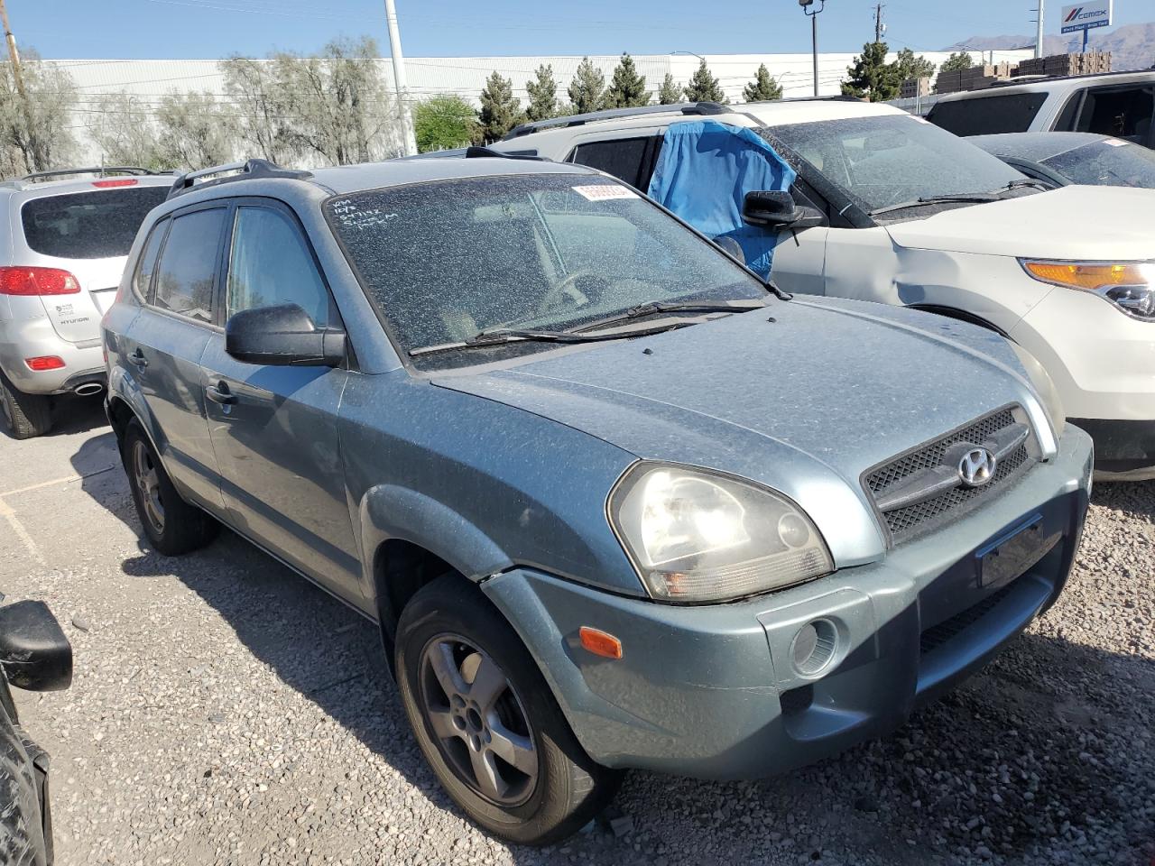 KM8JM12B17U547192 2007 Hyundai Tucson Gls