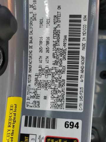 2018 Toyota Tacoma Double Cab VIN: 3TMCZ5AN2JM175620 Lot: 54797644