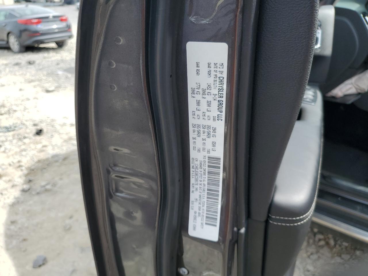 1C4RDJEG8EC599176 2014 Dodge Durango Citadel