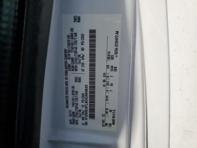 2013 Ford Econoline E350 Super Duty Cutaway Van VIN: 1FDWE3FL9DDA63820 Lot: 53427114