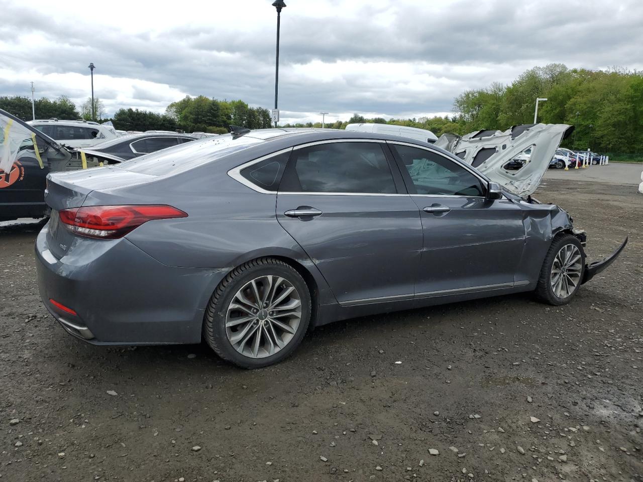 KMHGN4JE1FU059086 2015 Hyundai Genesis 3.8L