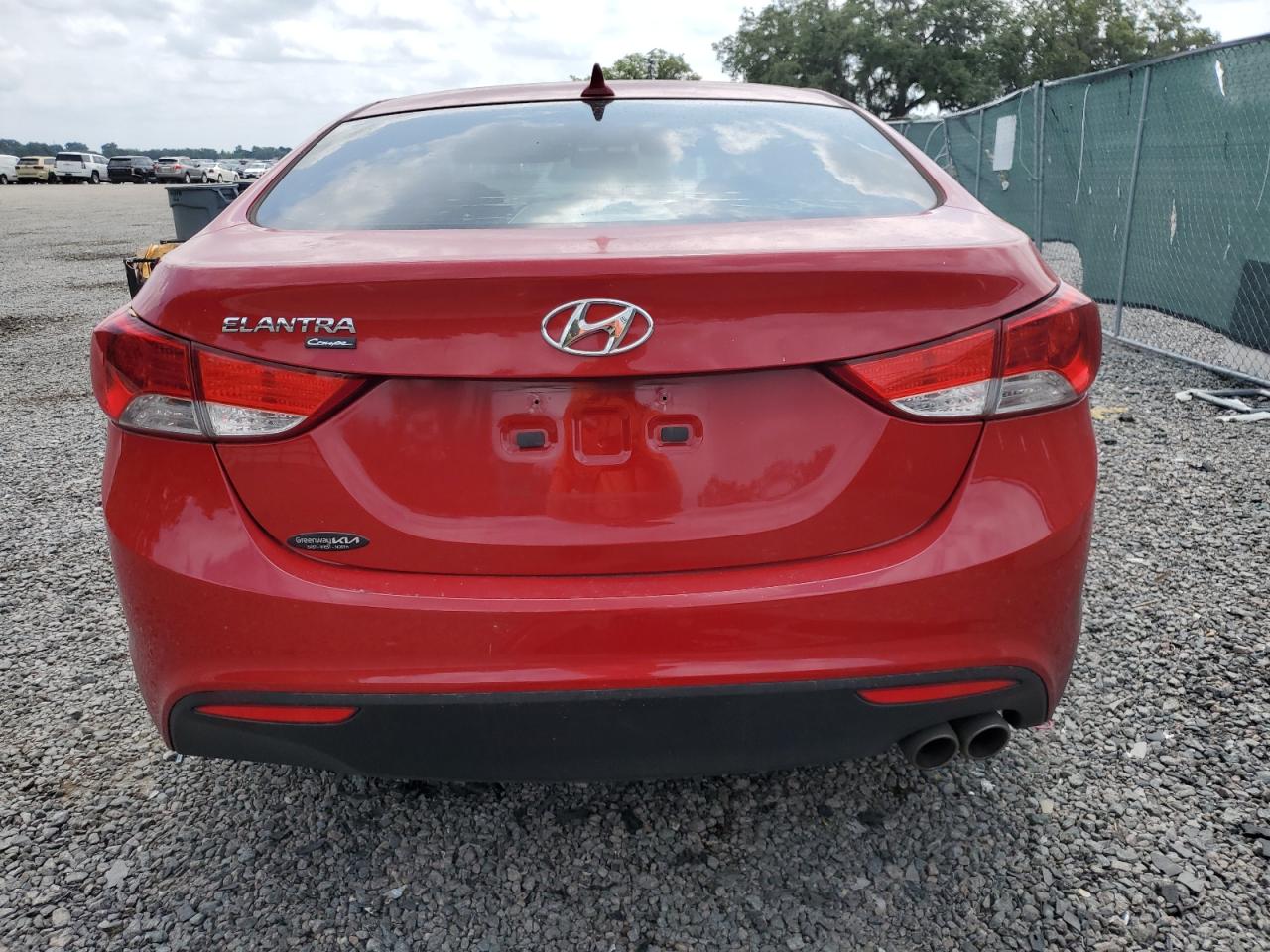 KMHDH6AE3DU015383 2013 Hyundai Elantra Coupe Gs