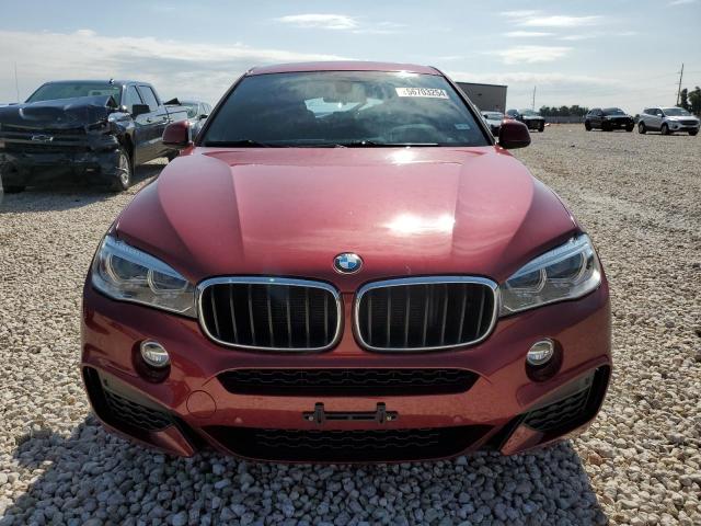  BMW X6 2017 Czerwony