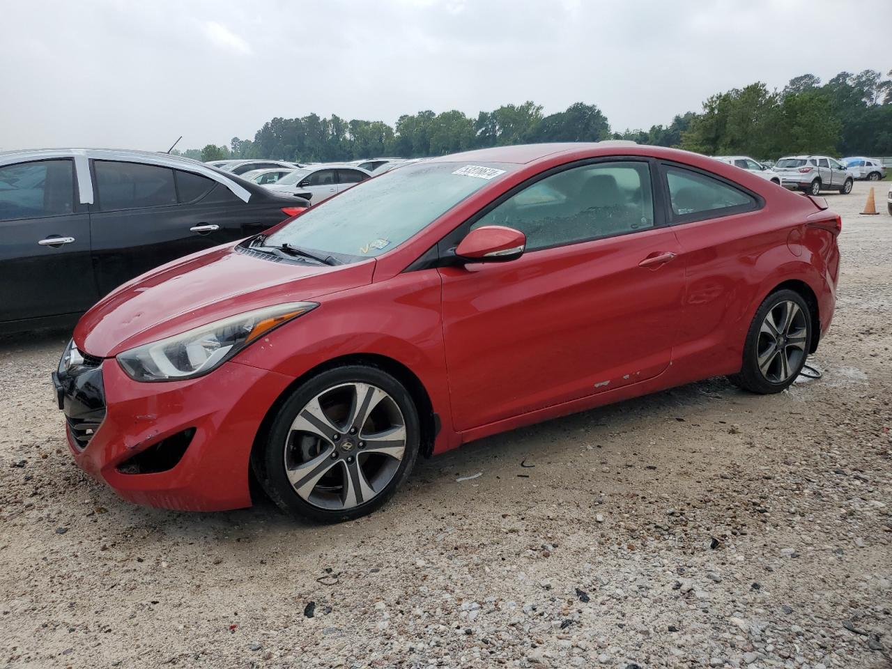 KMHDH6AH8EU029128 2014 Hyundai Elantra Coupe Gs