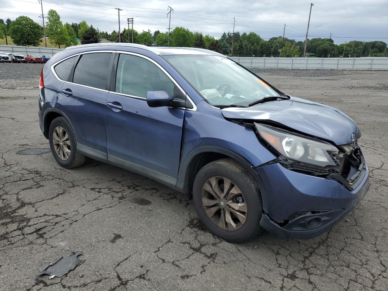 2HKRM4H73DH663835 2013 Honda Cr-V Exl