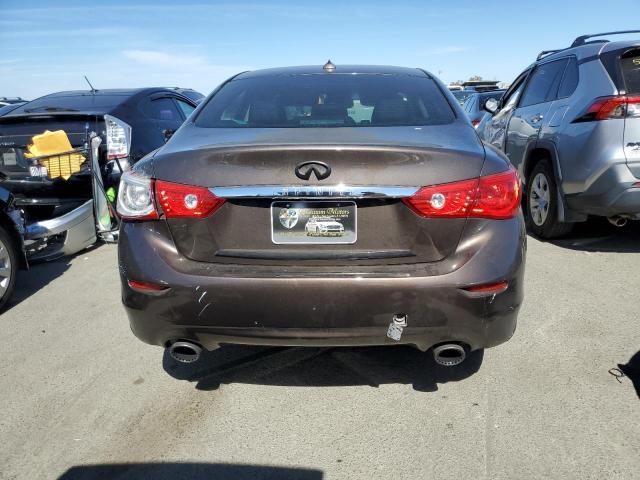 2016 Infiniti Q50 Red Sport 400 VIN: JN1FV7APXGM420807 Lot: 57149554