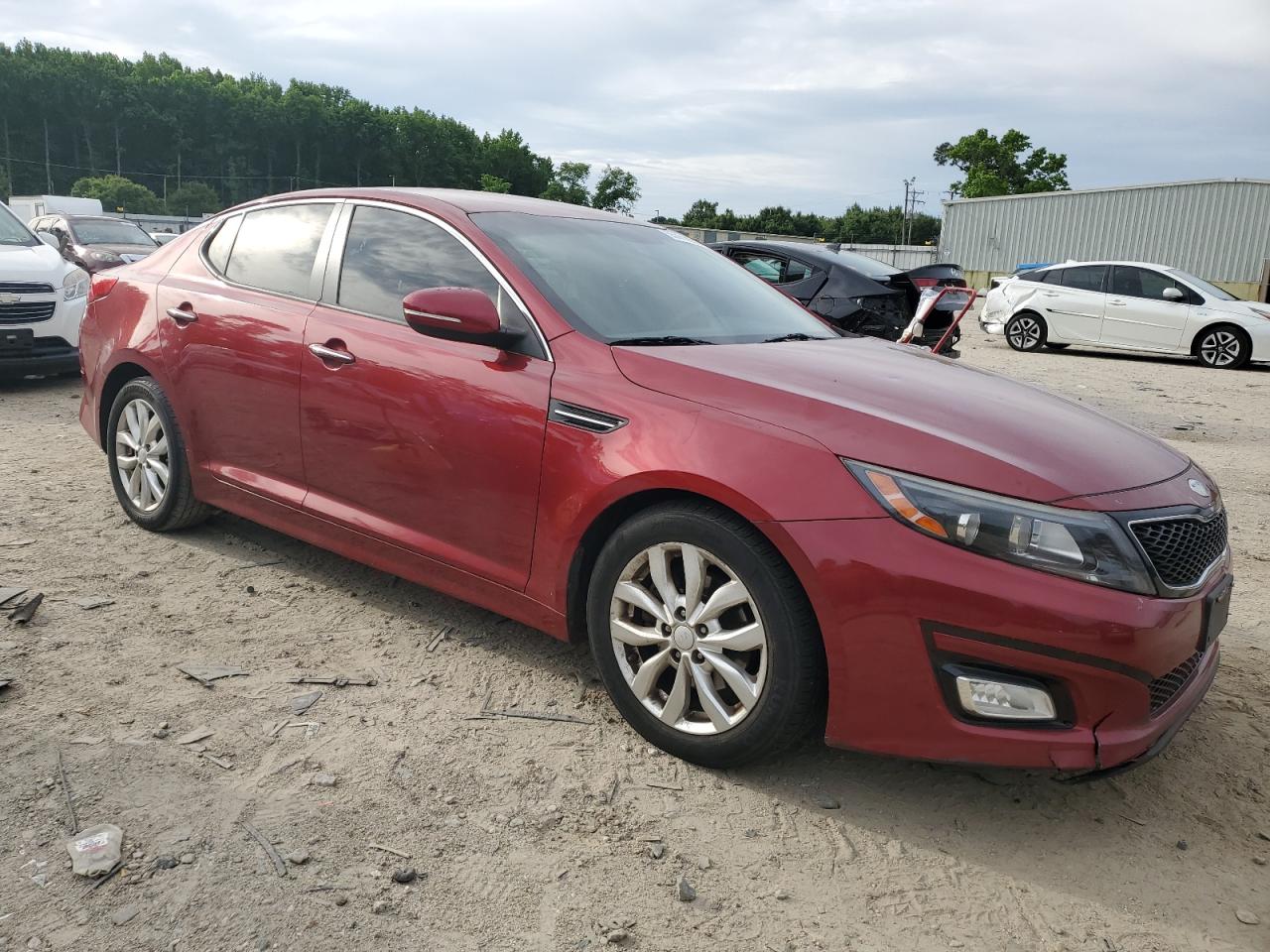 5XXGM4A70EG330099 2014 Kia Optima Lx