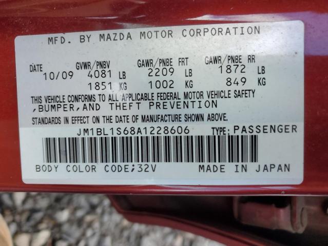 2010 Mazda 3 S VIN: JM1BL1S68A1228606 Lot: 56242364