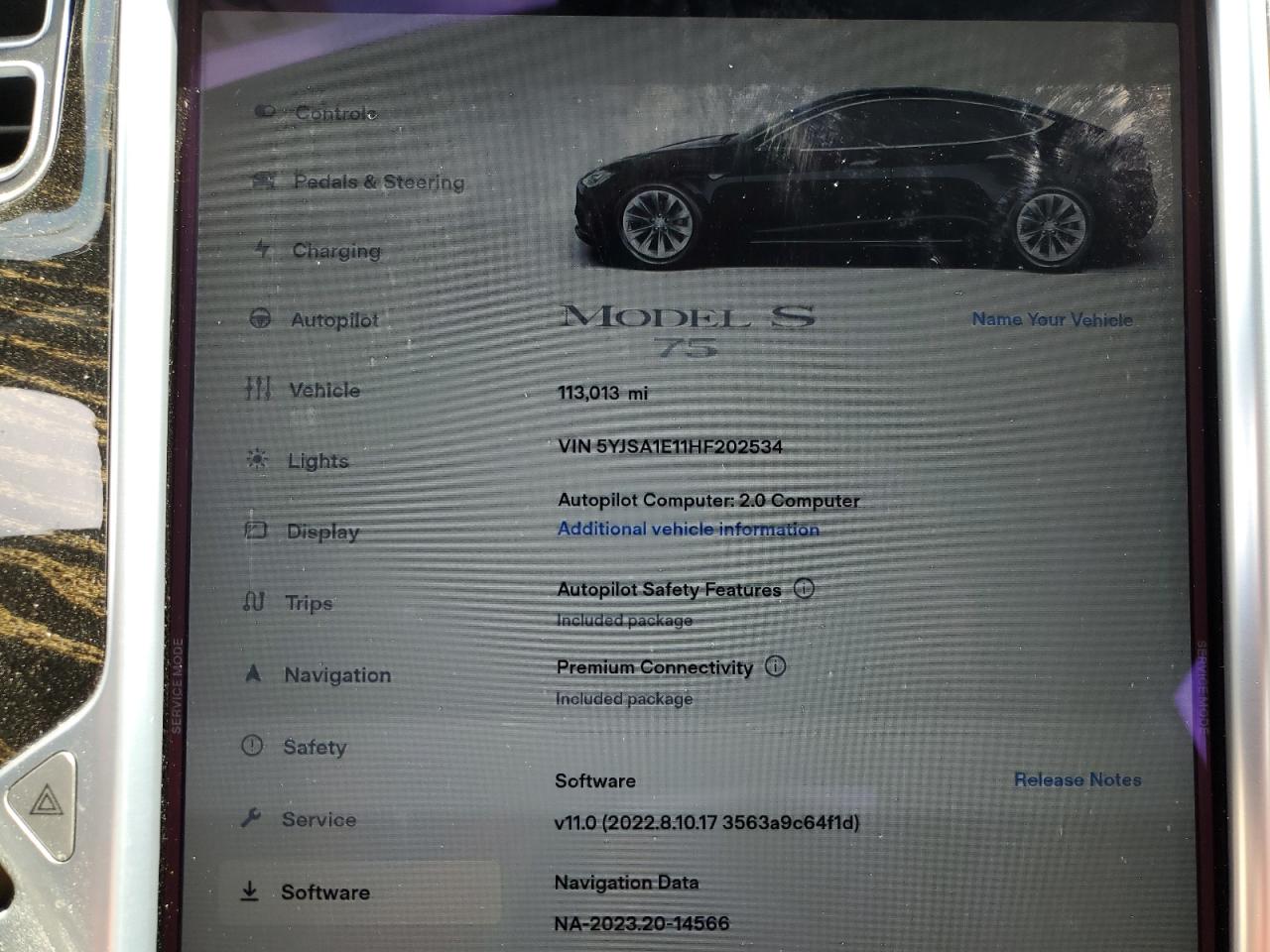 5YJSA1E11HF202534 2017 Tesla Model S