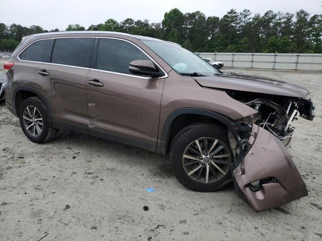 2019 Toyota Highlander Se VIN: 5TDKZRFH0KS292605 Lot: 54536584