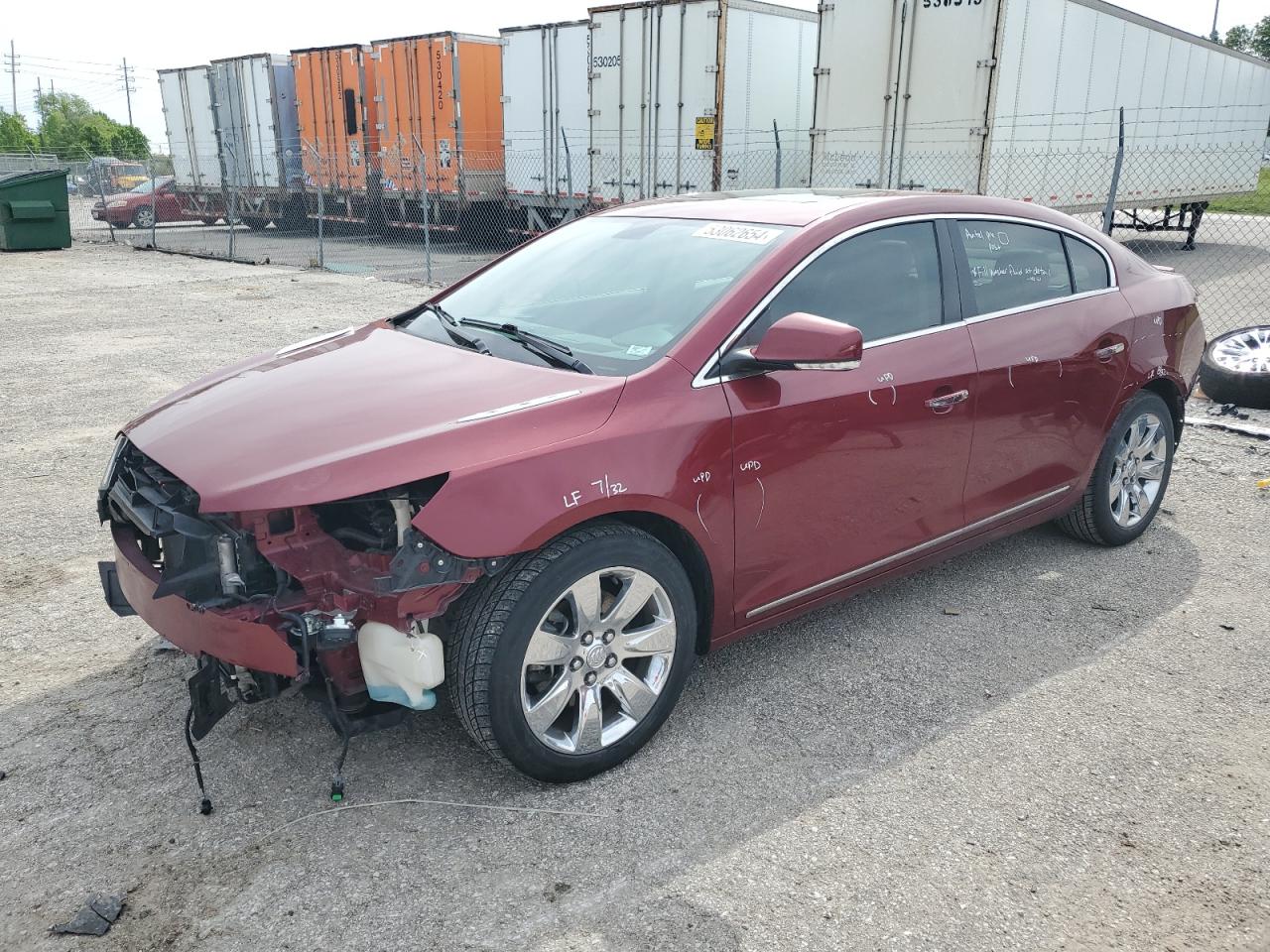 1G4GE5GDXBF282925 2011 Buick Lacrosse Cxs