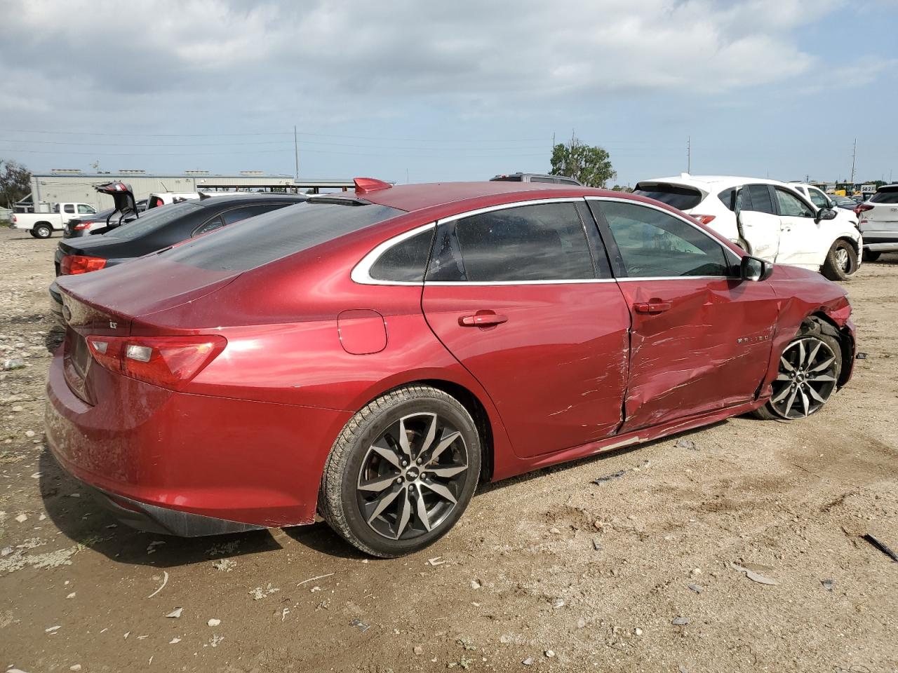 1G1ZE5ST4HF259993 2017 Chevrolet Malibu Lt