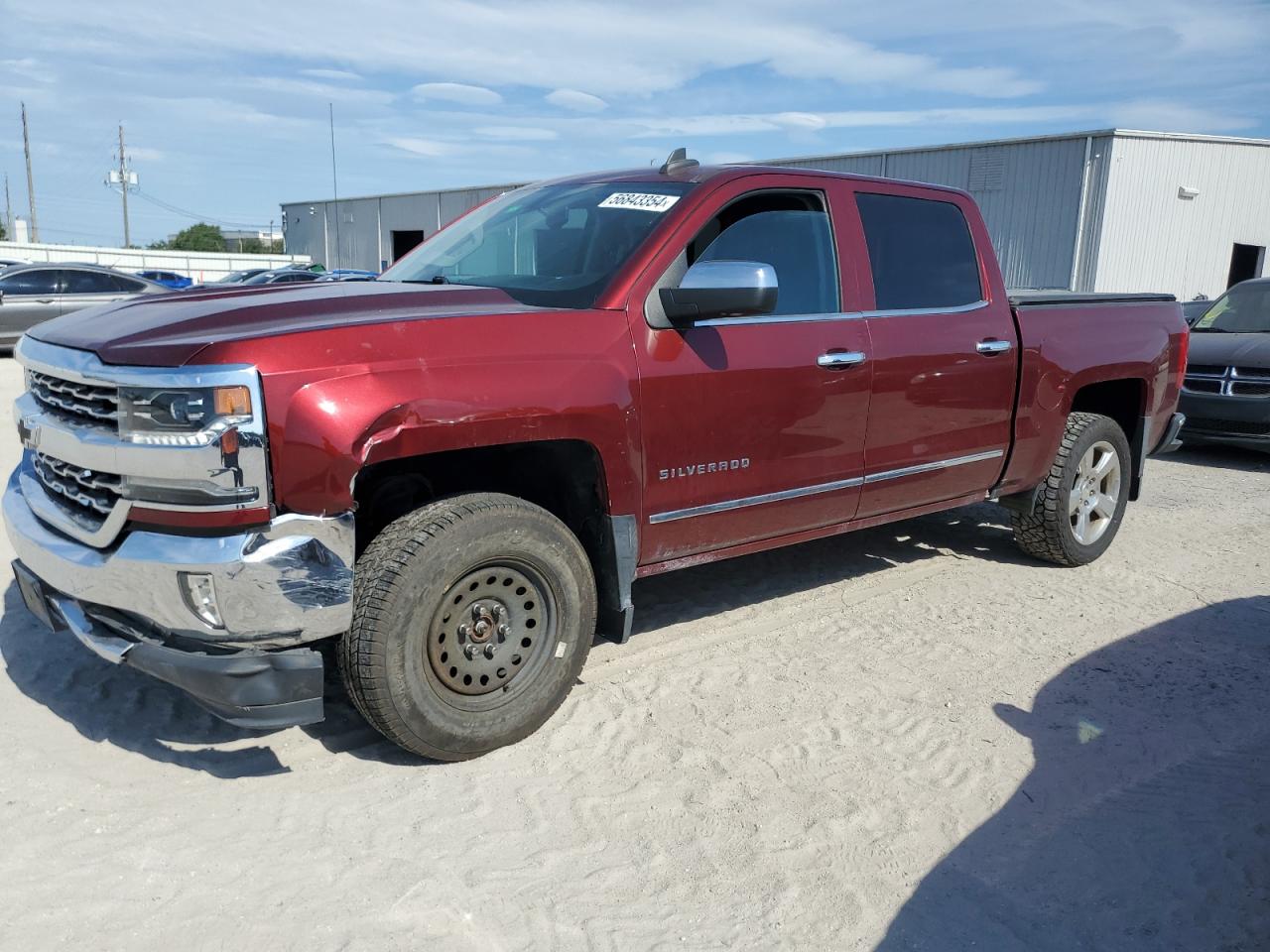 2017 Chevrolet Silverado K1500 Ltz vin: 3GCUKSEC9HG346310