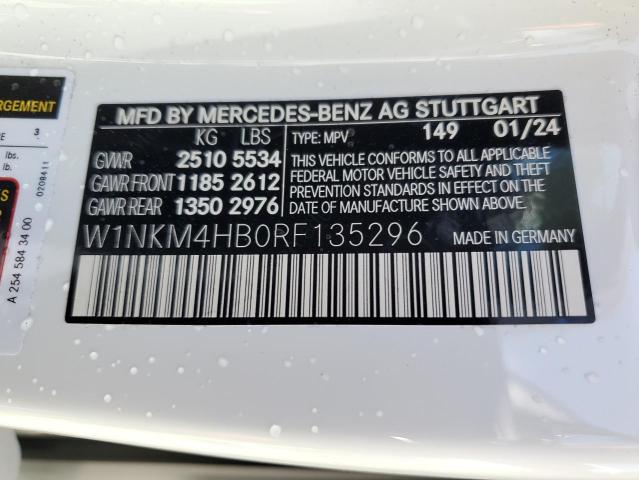 2024 Mercedes-Benz Glc 300 4Matic VIN: W1NKM4HB0RF135296 Lot: 55843144