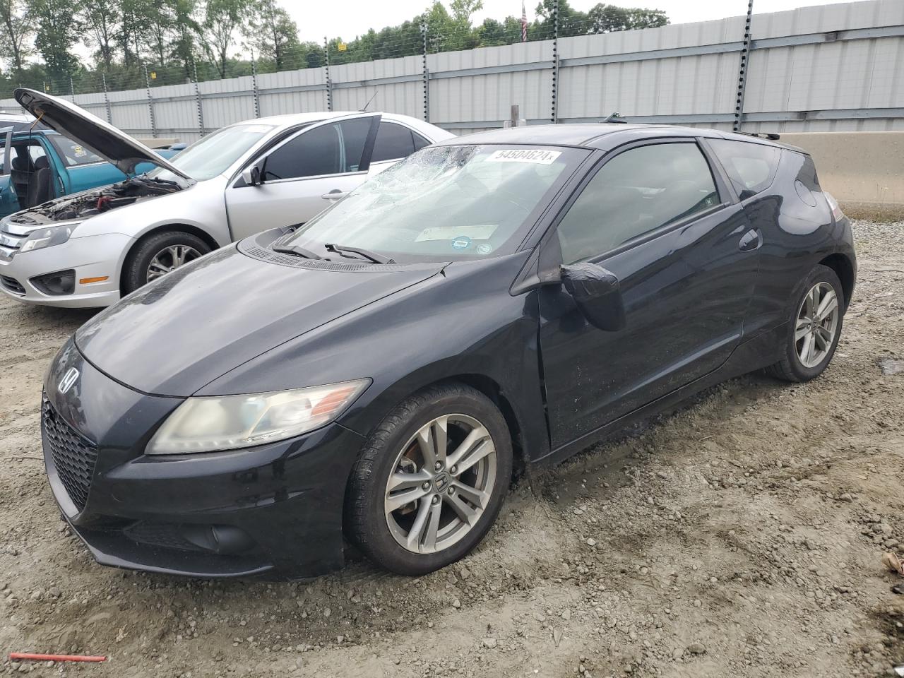 JHMZF1D69DS000842 2013 Honda Cr-Z Ex