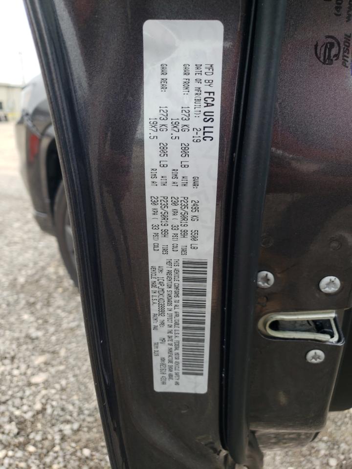 1C4PJMDX1KD399992 2019 Jeep Cherokee Limited