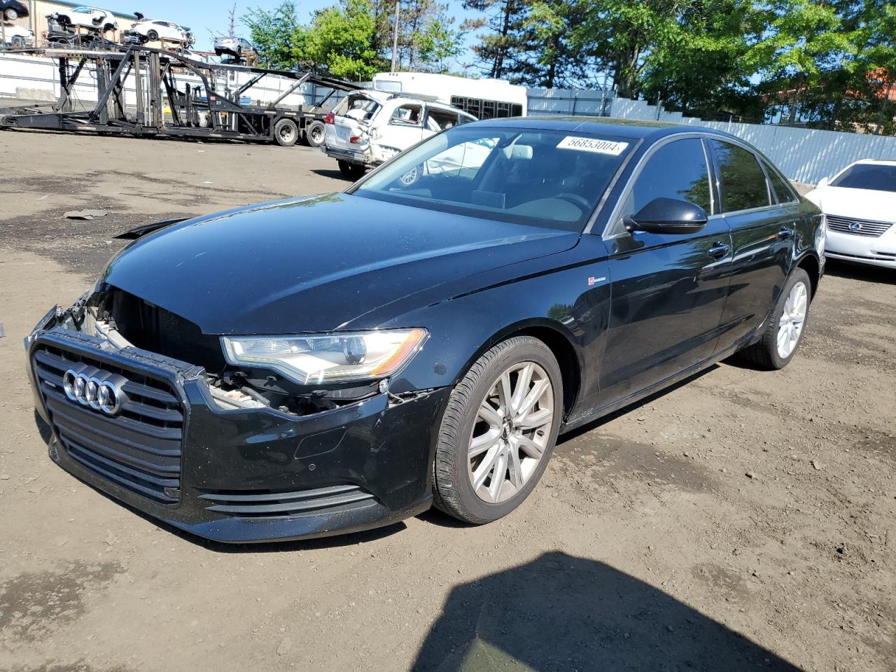 WAUGGAFC4DN031890 2013 Audi A6 Premium Plus